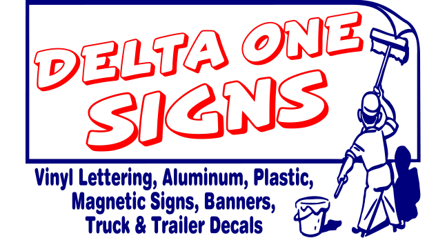 Full Detla One Signs Logo